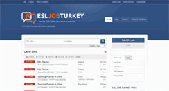 Desktop Screenshot of esljobturkey.com